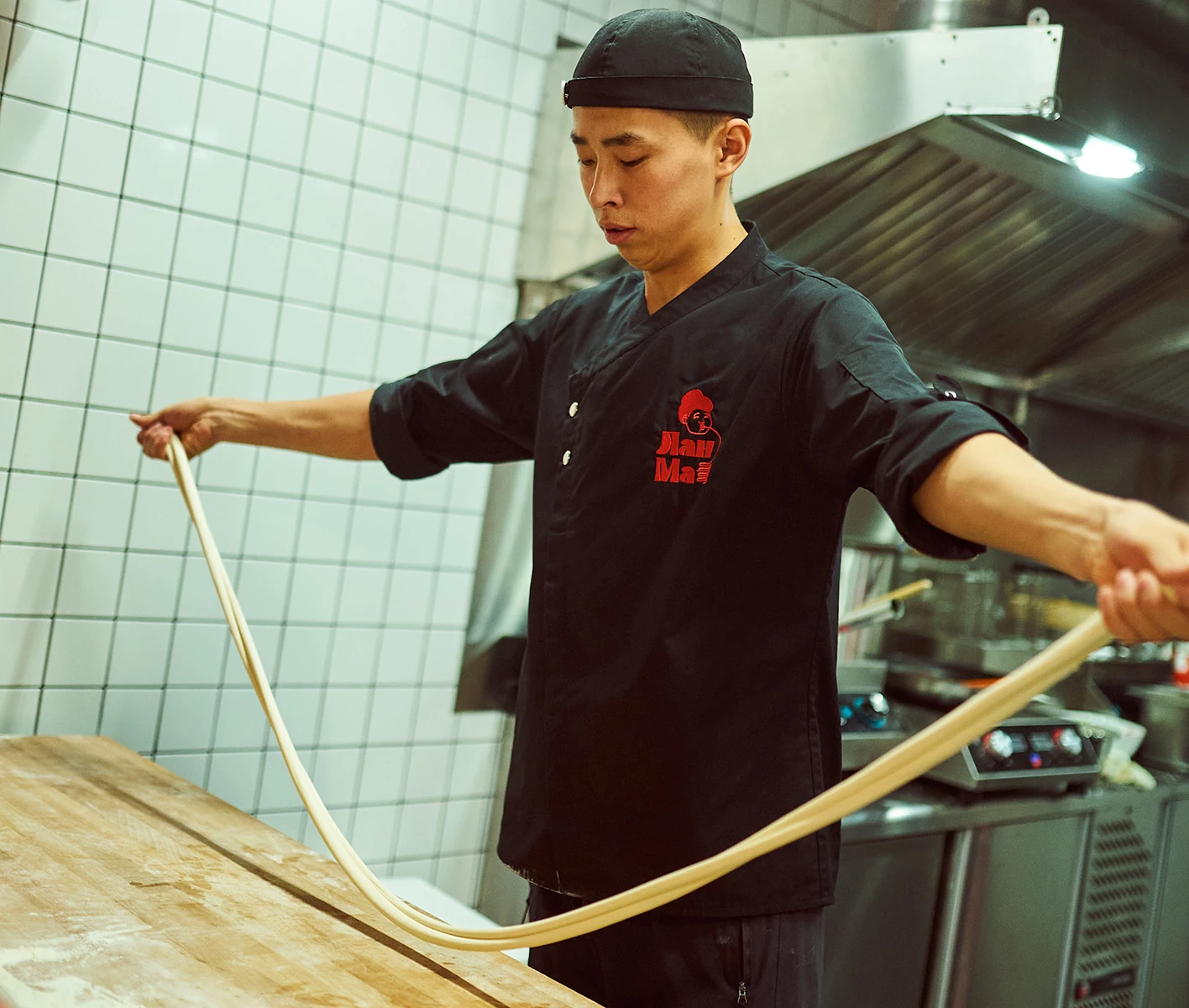 Тянутая вручную лапша